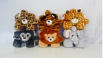 Pixel Plush MERCH-MMX-035 10" JUNGLE PLUZZLES- 12 CT